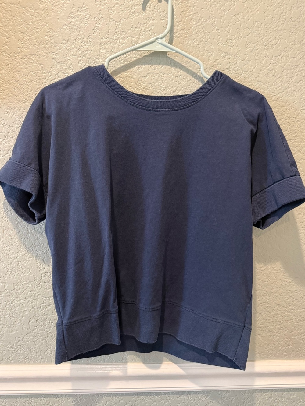 Blue Anthropologie Tee